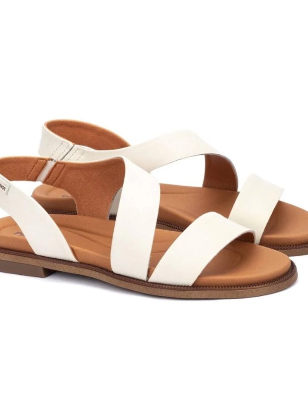 Pikolinos Women's Cream Slingback Sandals